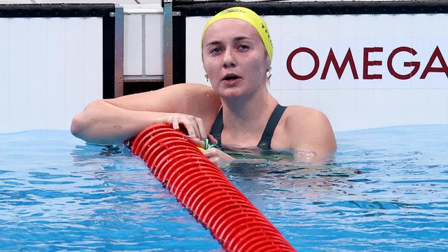 Australian swimmer Ariarne Titmus. Picture: Getty Images