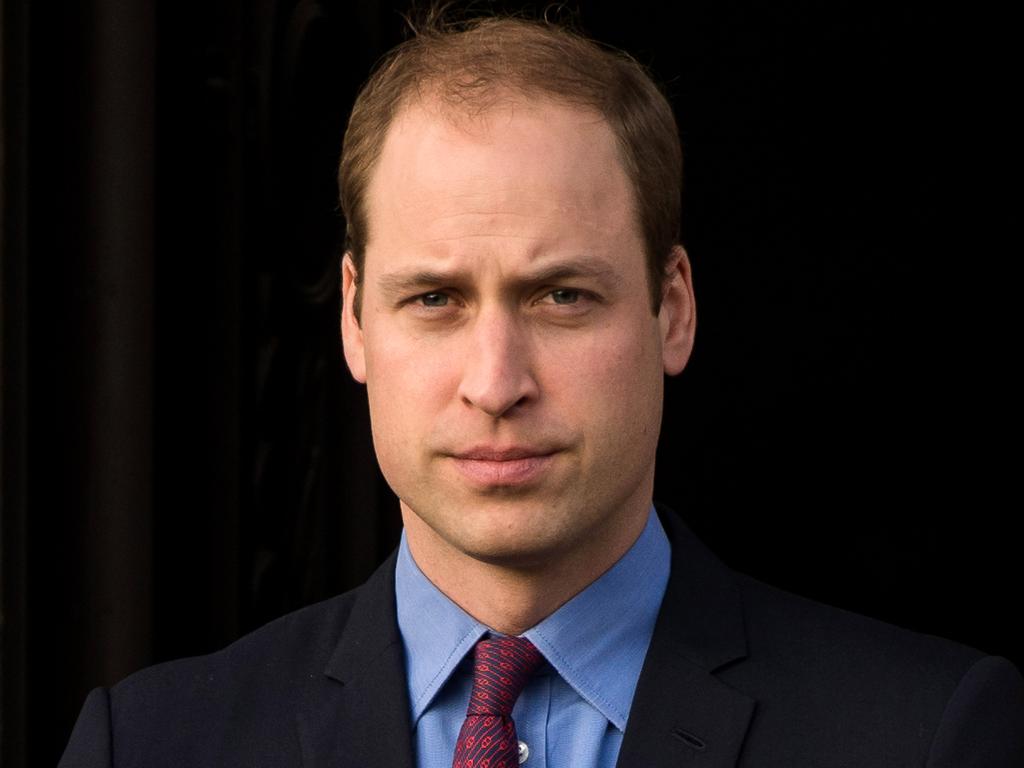 The threat of a crown coming to rest on his head has always been a heavy burden for William. Picture: Richard Stonehouse/Getty Images