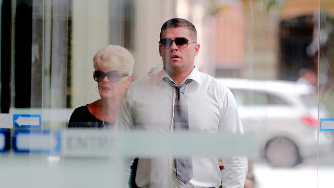 Darren Mohr arrives at the NSW Supreme Court. Picture: John Grainger