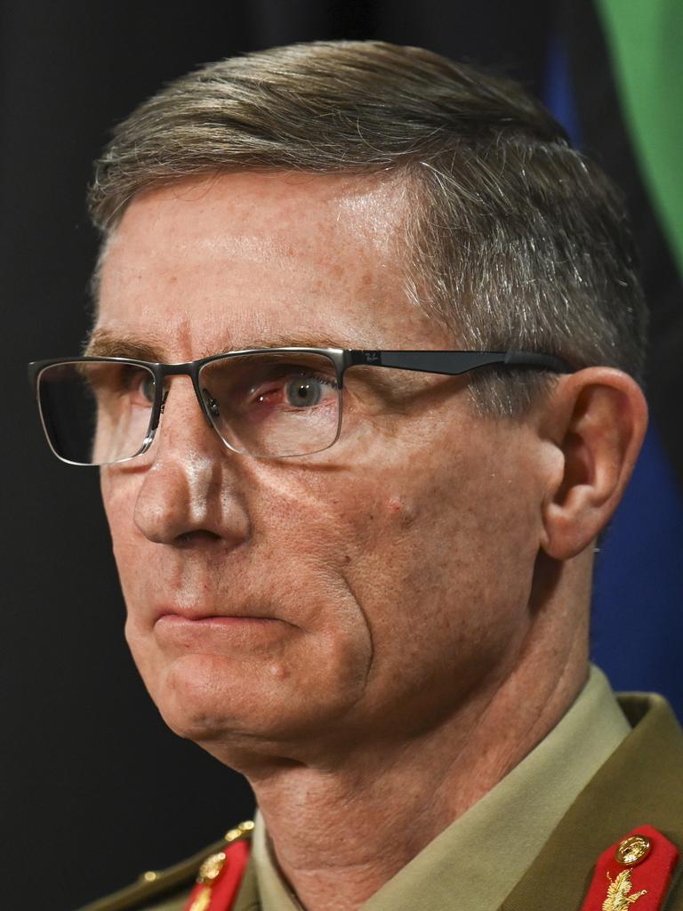 Chief of the Defence Force Angus Campbell will also give evidence. Picture: NCA NewsWire / Martin Ollman