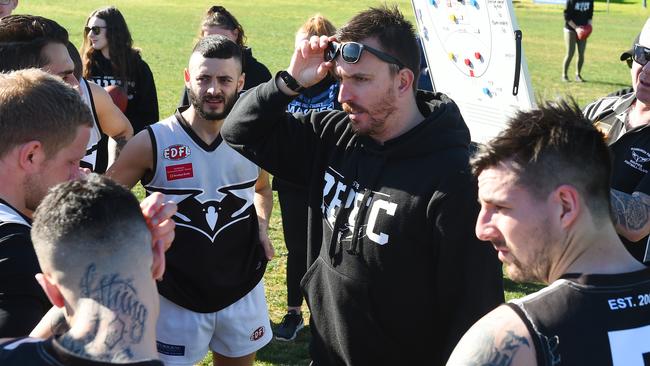 Roxburgh Park coach Micheal Farrelly. Picture: Josie Hayden