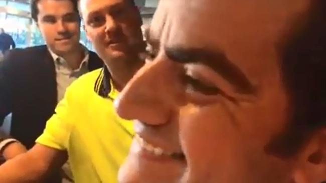 Mr Dastyari said he felt threatened by the group.