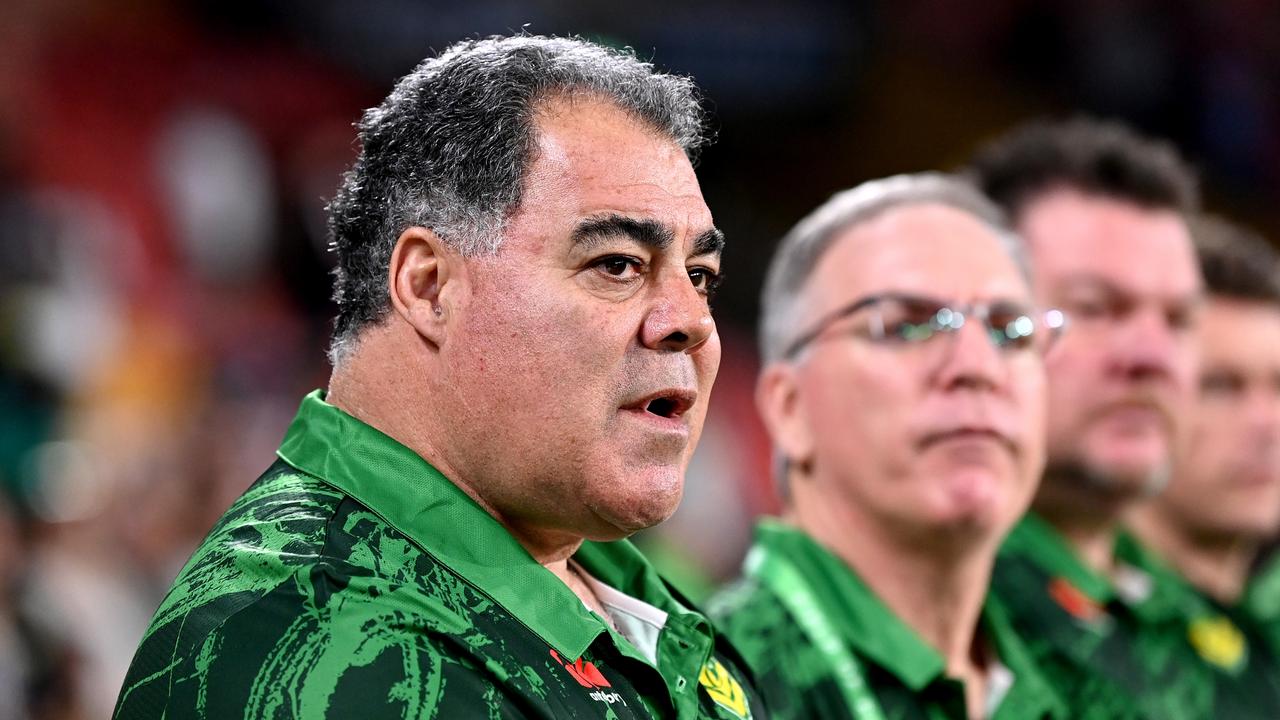 Kangaroos coach Mal Meninga. Picture: Bradley Kanaris/Getty Images