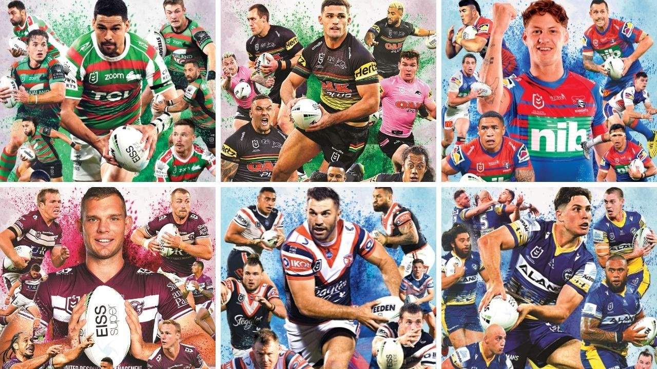 Nrl Finals 2021 Team Posters Download Panthers Manly South Sydney Eels Roosters Knights