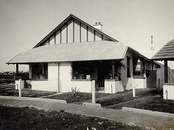 An old house on Colonel Braund Crescent in Daceyville. Picture: NSW Records