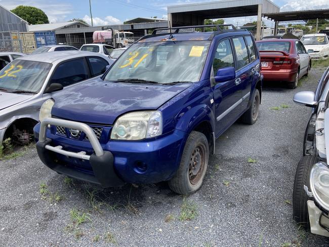 A blue Nissan X-Trail Wagon will be auctioned on Friday February 25 to Friday March 4. Picture: Lloyds Auctions