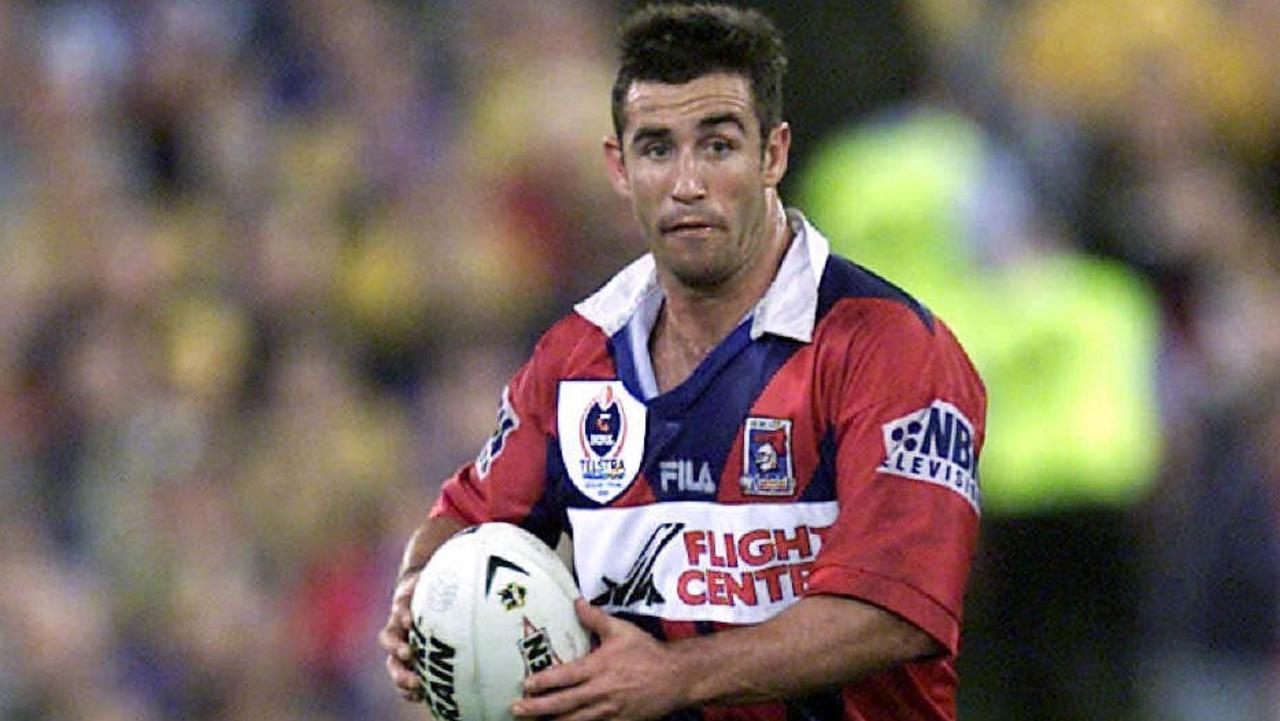 Andrew Johns in action during the 2001 Grand Final.