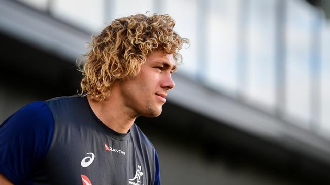 Ned Hanigan was dropped by the Wallabies last year but is now ready to go ‘full throttle’ for the Tahs.