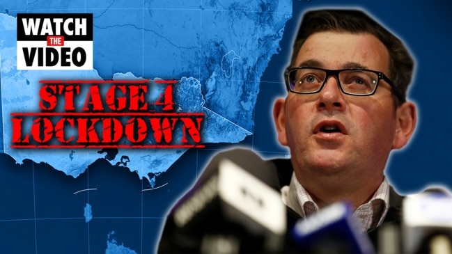 State of Disaster: VIC Premier Dan Andrews announces Stage 4 COVID-19 restrictions