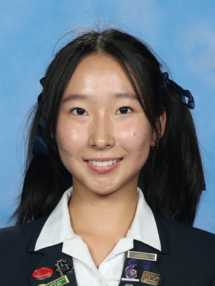 Judy Zhang has been announced as one of this year's top achievers at St Hilda's School for 2024. Picture: Supplied.