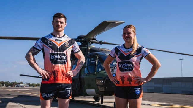 Parramatta Eels honour Anzac Day with special jersey