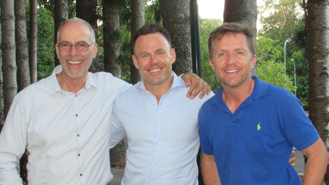 Danny Redman, Gordon Macdonald and Greg Gardner from Ken Guy Buderim Property.