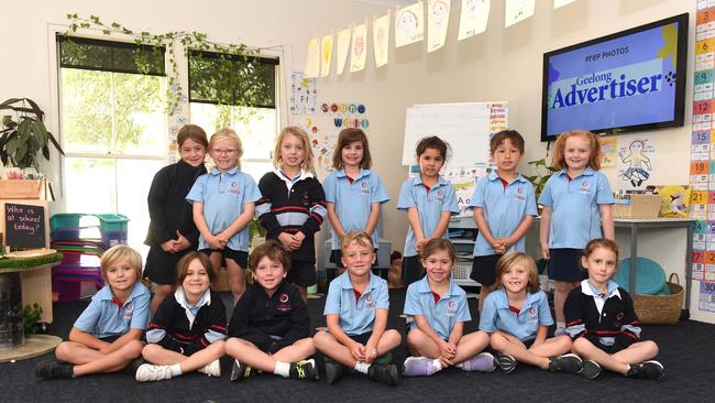 Lisieux Catholic Primary School. Class Carmel Rouge Back row from the Left: Mia Smith, Violet Robertson, Kit Sanderson, Beth Cayzer, Penny Wilberger, Nathan Price, Isobel McNamara Front row from the Left: Sonny Godfrey, Indiana Heskett, Joshua Dowd, Alfie McLaws, Emmy Jamieson, Alby Whittaker, Scarlett Sutcliffe