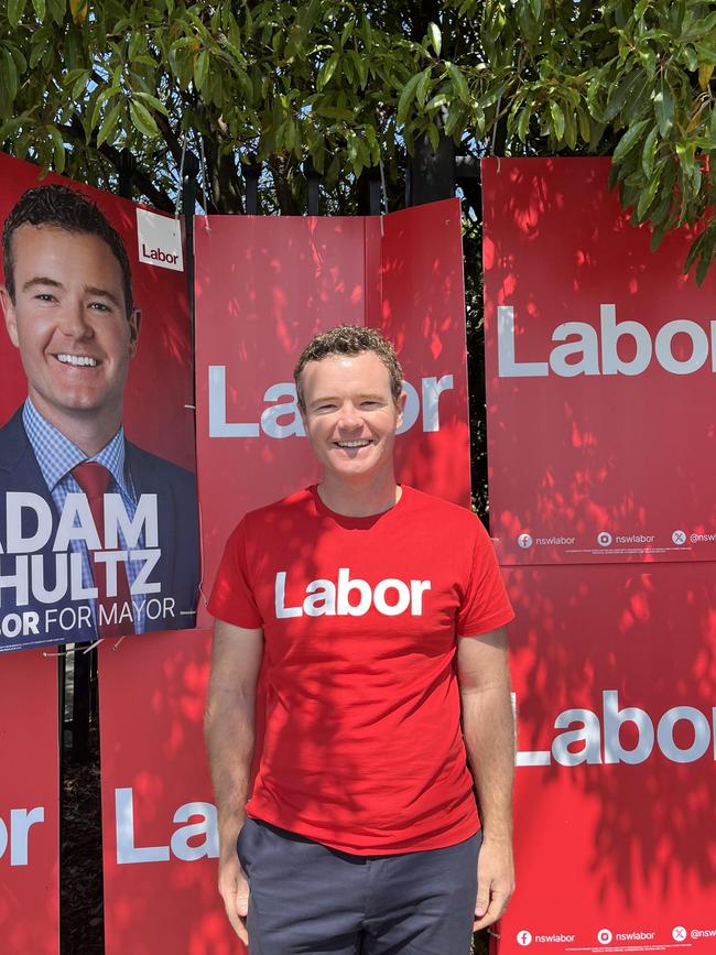 Adam Schultz is the Labor candidate for Mayor for Lake Macquarie in 2024 Local Government Elections. Supplied