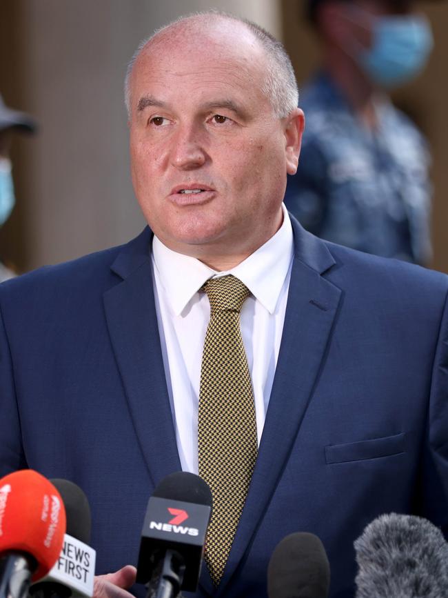 Police Minister David Elliott. Picture: NCA NewsWire/Damian Shaw
