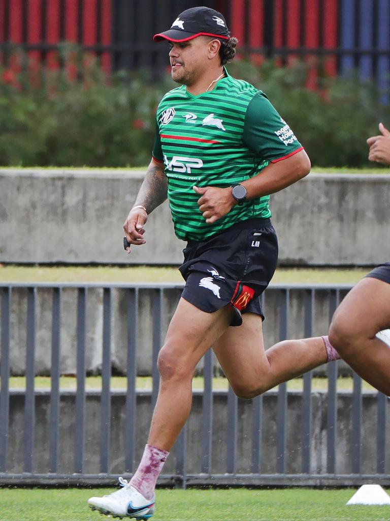 Latrell Mitchell at pre-season training. Picture: Rohan Kelly