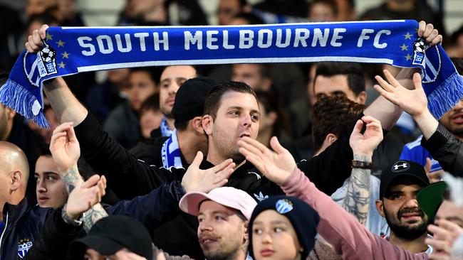 South Melbourne are one of six bids hopeful of earning entry into the A-League. Picture: AAP