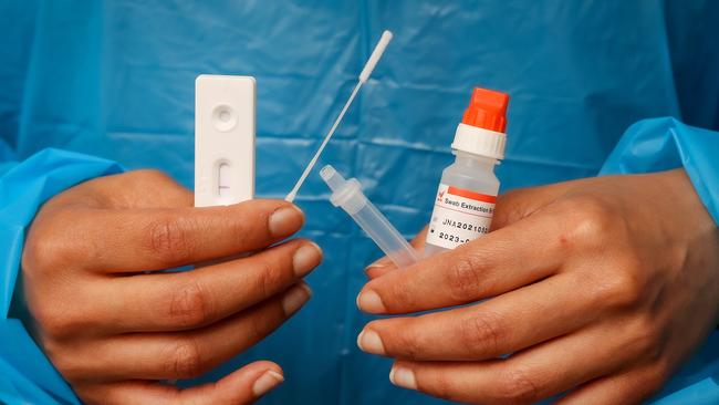 The scheme offering free rapid antigen tests has come to an end. Picture: Ian Currie