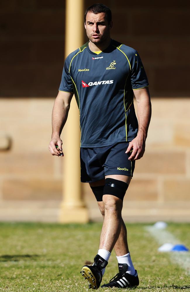 Scott Fardy debuted for the Wallabies last year.