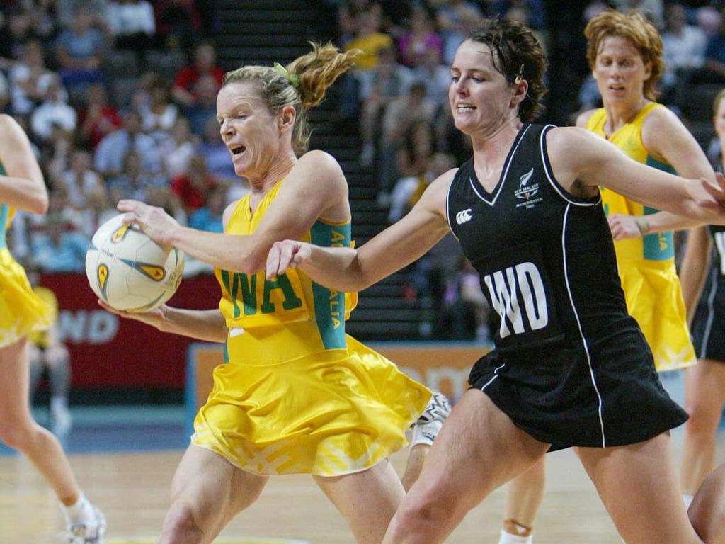 It was a tense gold medal match between Australia and New Zealand. Picture: Leon Mead