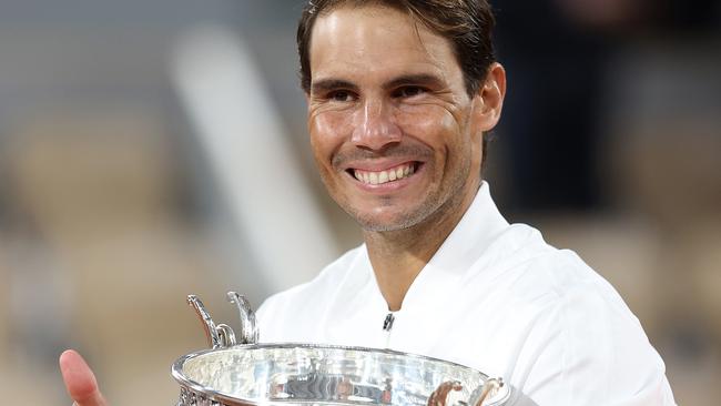 Rafael Nadal is bidding to win a 14th French Open title. Picture: Getty Images