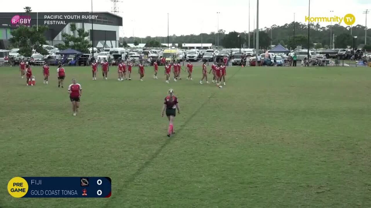 Replay: Queensland Fiji v Queensland Tonga (U14 girls)—2024 Pacific Youth Rugby Festival Day 3