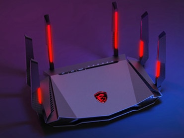 Is that an alien robot? Nope, it’s a router.