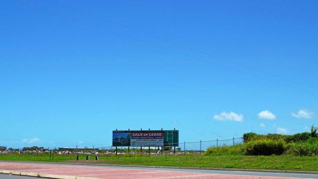 The site of BOMA Group's proposed solar farm in Paget. Picture: Shakira Sellen