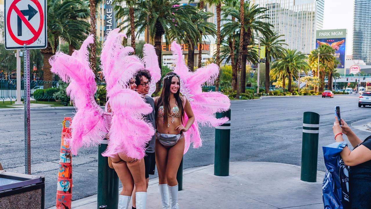 Street performers in Las Vegas, none of whom had been involved in any of the acts against tourists. Picture: iStock