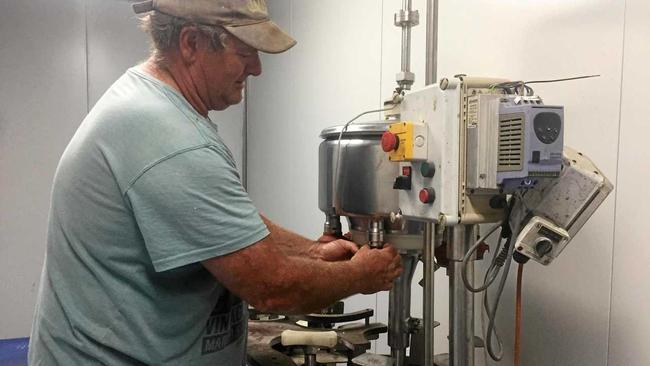 Eungella dairy farmer Dale Fortescue. Picture: Paula Fortescue