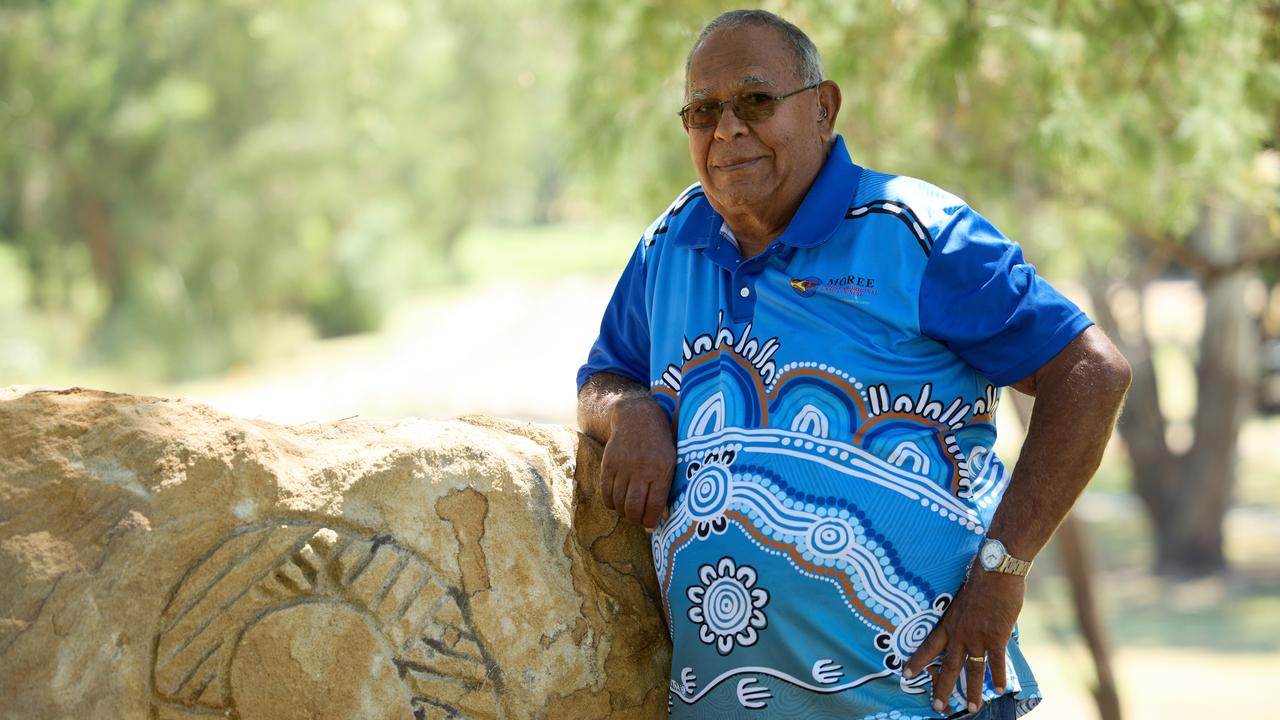 Indigenous Elder Tom French told The Daily Telegraph parents need to take more responsibility for the children's’ actions. Picture: David Swift