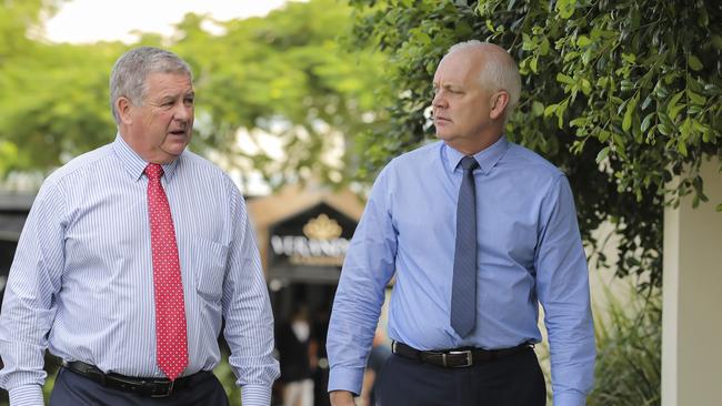 Mark Ainsworth and Ross Barnett are the commissioner and deputy commissioner of the Queensland Racing Integrity Commission. Two former cops busting corruption in the racing industry.