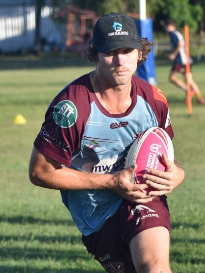 CQ Capras under-16, under-18, under-21 and senior men training at Kettle Park, Rockhampton, on December 3, 2022.