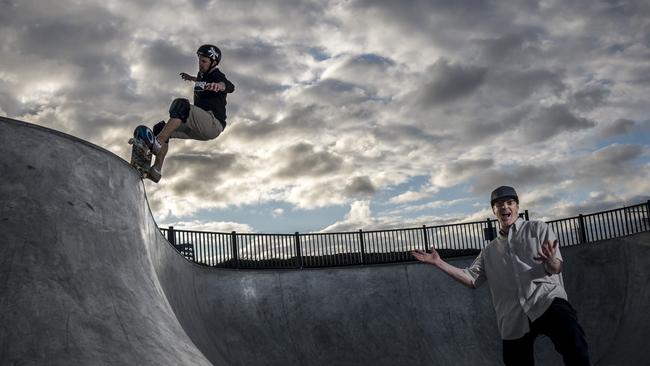 Noble Park Skatepark. Picture: Christopher Chan
