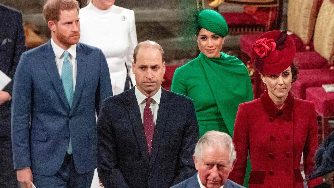 Harry spoke about tension with his brother in Harry & Meghan: An African Journey. Picture: Phil Harris/AFP
