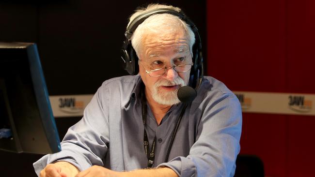 Mitchell obsesses over every minute of his three-and-a-half hour weekday show. Picture: Stuart McEvoy