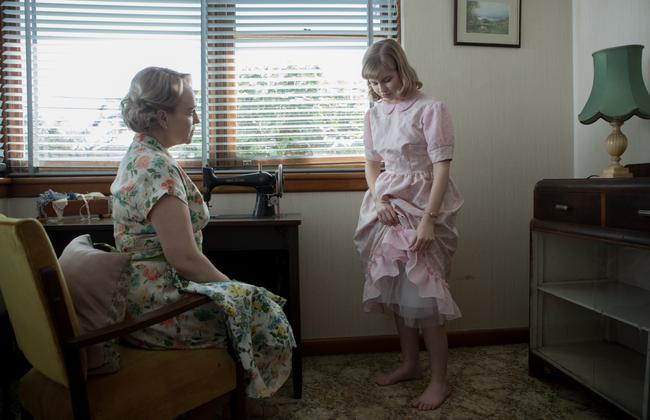 This scene where Magda transforms Lisa was shot at Nutcote. The film crew set up a rostrum in the neighbours’ yard to get enough light in.