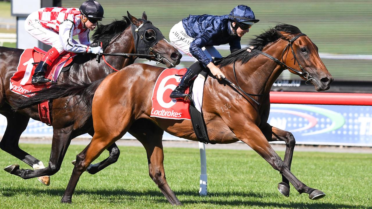 Fastnet Rock mare Parure has returned to racing after failing to get in foal during the 2021 breeding season. Picture : Racing Photos via Getty Images.
