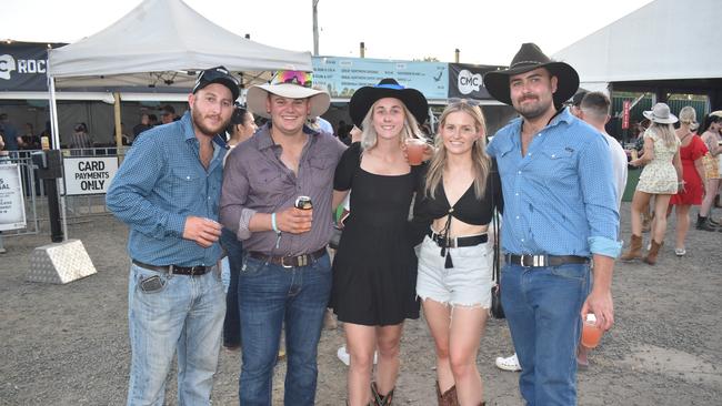 Hayden Fowler, Kate Blanchard, Maddy Gilliand, Jack Burnett, Ben Anderson CMC Rocks 2023 Willowbank Raceway