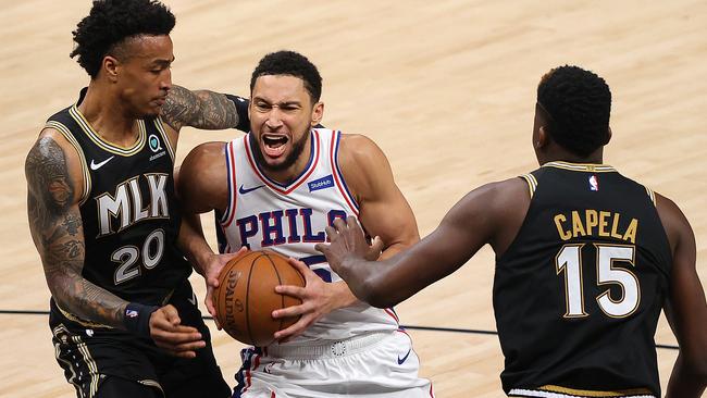 Ben Simmons was let down by his mental game. (Photo by Kevin C. Cox/Getty Images)