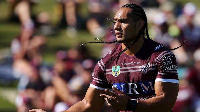 Manly cannot afford to lose Taupau. Photo by Jason McCawley/Getty Images.