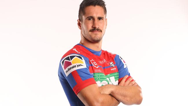 Jack Johns will make his Newcastle Knights debut on Sunday against Parramatta. Picture: Paul Barkley/NRL Photos