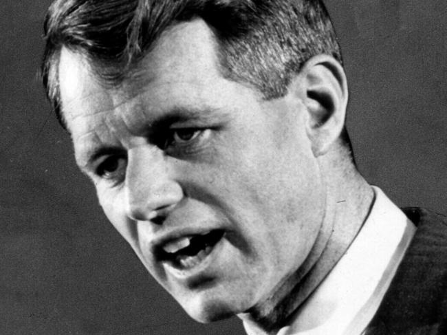 Senator Robert (Bobby) Kennedy. Picture: Supplied