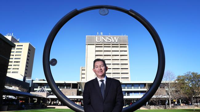 UNSW vice-chancellor Ian Jacobs will take a 20 per cent pay cut.