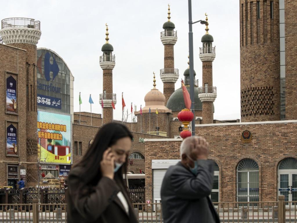 Urumqi in the Xinjiang province where police have been deployed. Picture: Bloomberg