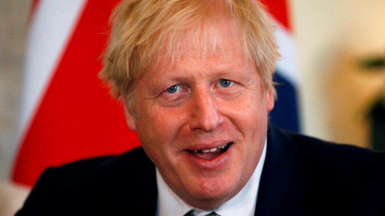 Boris Johnson is 'talking up' the Morrison government's 'carbon commitments'
