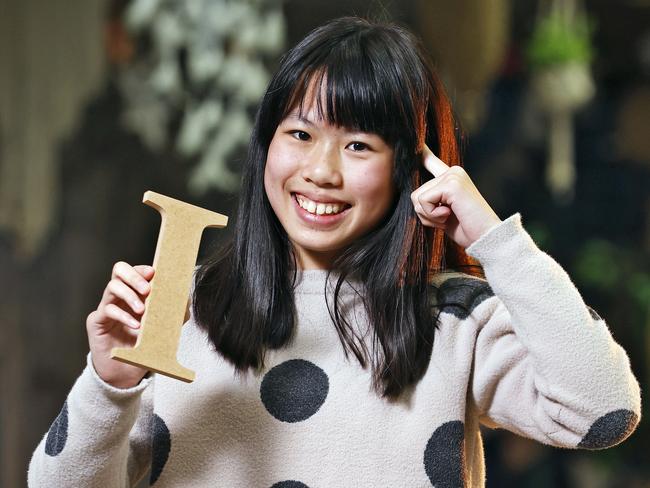 Like many good spellers, Grace Lin is a prodigious reader. Picture: Sam Ruttyn