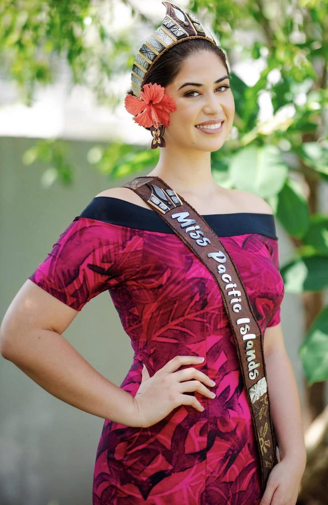 Controversy has erupted after allegations voting for the Miss Pacific Islands was rigged after Samoa’s Litara Ieremia Allan was crowned the 2025 winner. Picture: Miss Pacific Islands/Facebook