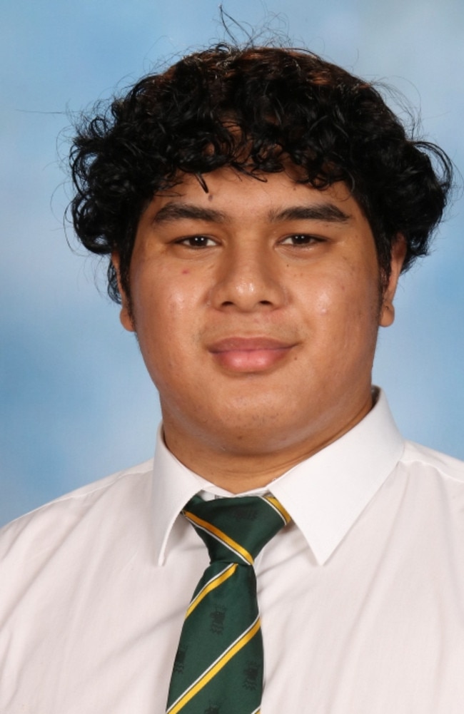 Jayden Lavatai, Corinda State High School, school captain.