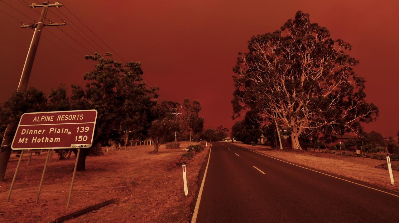 The 2019-2020 bushfires wreaked devastation on Victoria’s east. With COVID-19 dominating ever since, it’s extraordinary to look back on the images that shocked the nation and the world. Picture: Getty Images